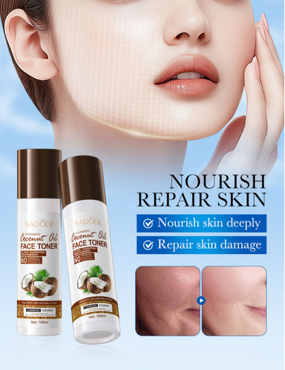 Sadoer Coconut Oil Ultra Hydrating Rejuvenation No Parabens  No Sulphate No Silicone & Salt Face Toner