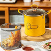 Multifunctional Deep Frying Strainer Pot Non Stick Heavy Duty