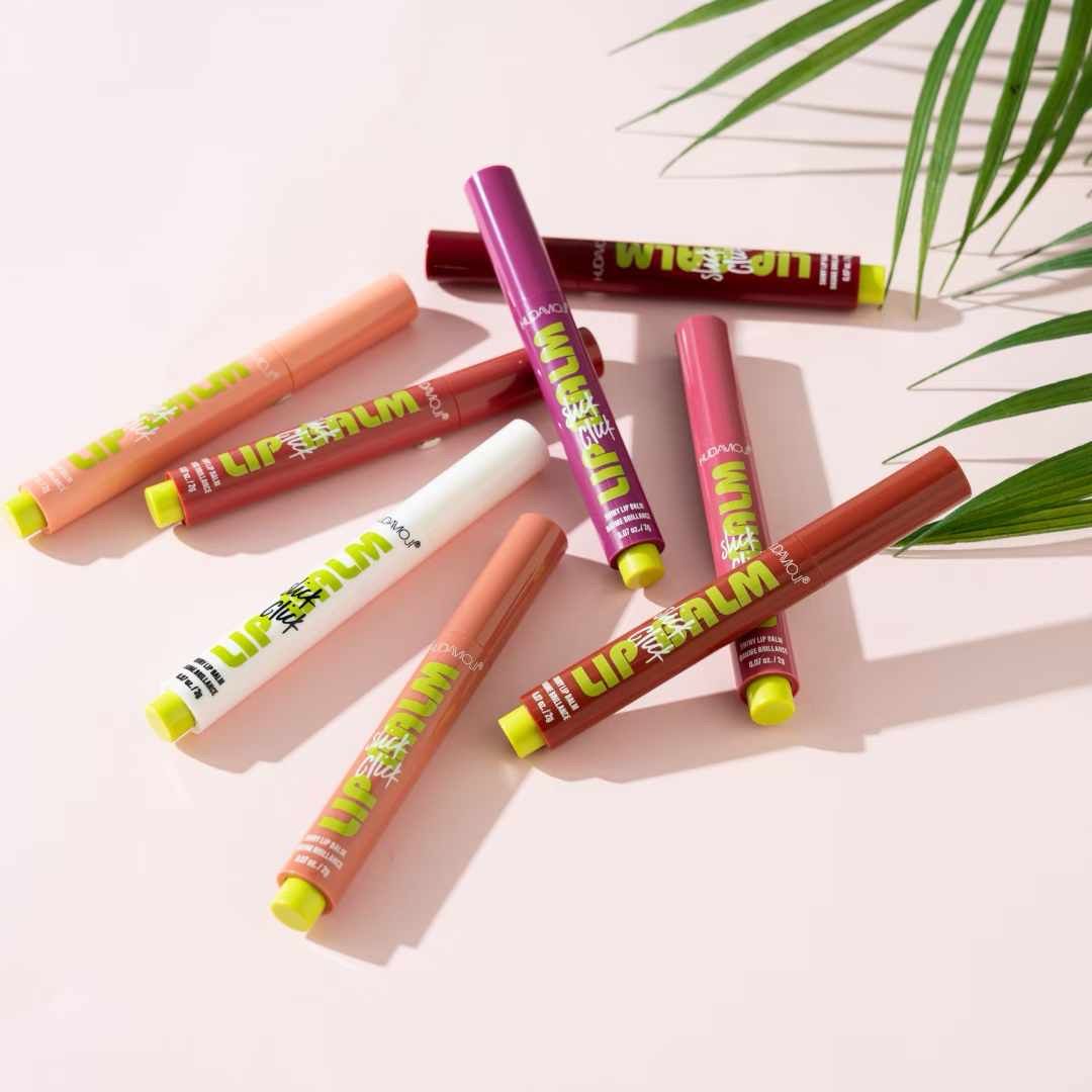 Hudamoji Stick Click Lip Balm Pack of 8