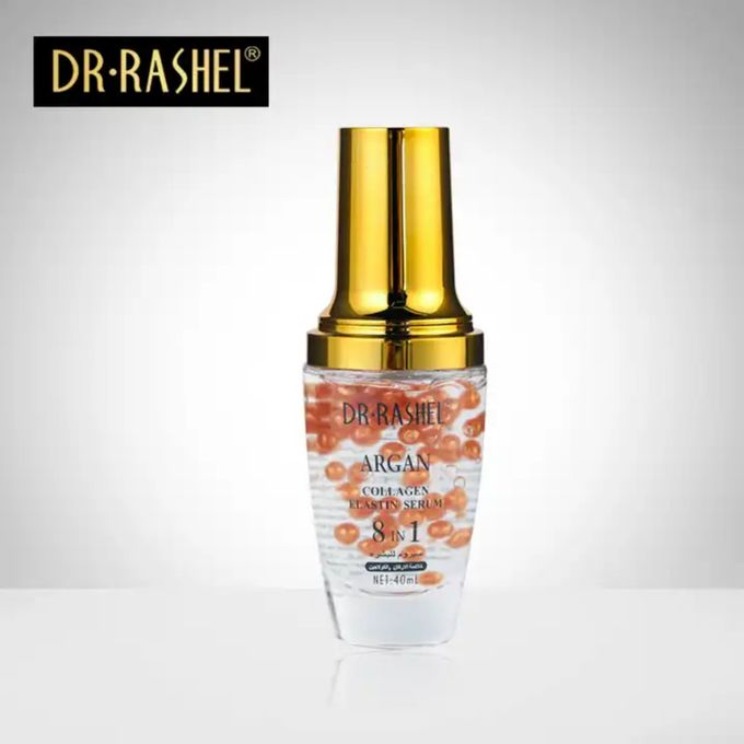 Dr Rashel New 8 in 1 Collagen Elastin Face Serum - 40ml - Argan