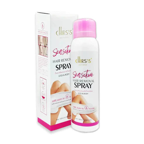 CHIRS'S Sensitive Hair Removal Spray Fast Effective & Painless For Legs & Body