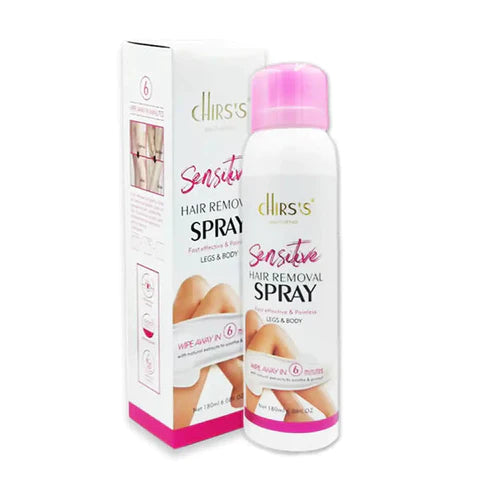 Chirs's Sensitive Hair Removal Spray Fast Effective & Painless For Legs & Body