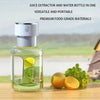 1600ml Portable Electric Rechargeable Cordless Barrel Juicer