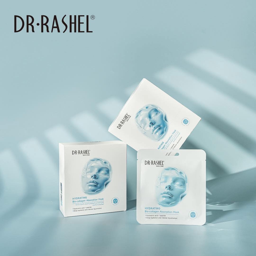 Dr Rashel Hydrating Bio-collagen Absorption Mask Pack Of 12