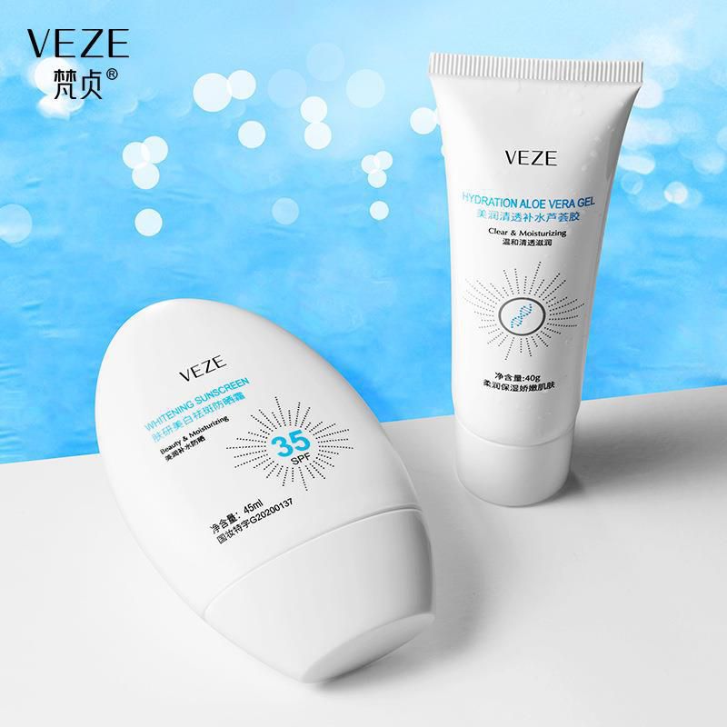 VEZE 2in1 Set Sunscreen + Aloe Vera Gel
