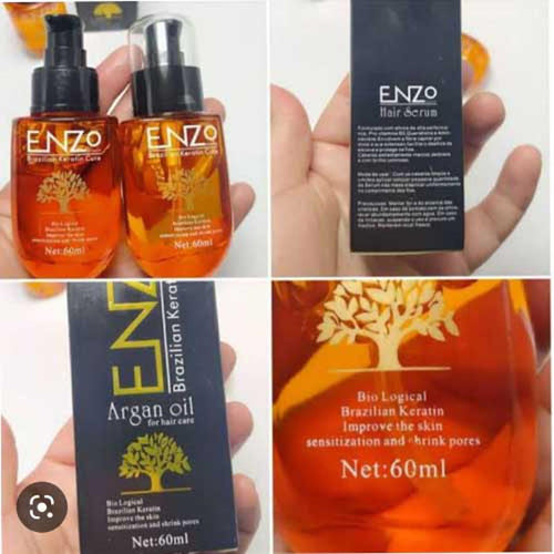 Enzo Argan Oil Brazilian Keratin Hair Care 60ml