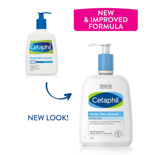 Cetaphil Gentle Skin Cleanser For All Skin Types 500ml
