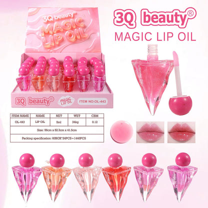3Q Beauty Magic Lip Oil – Hydrating & Glossy Lip Treatment