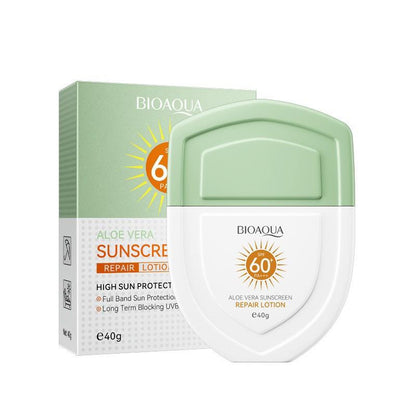 Bioaqua SPF60+ Pa+++ Aloe Vera Sunscreen Repair Lotion 40g