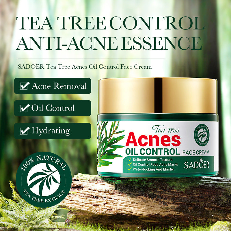 Sadoer Tea Tree Acnes Oil Control Face Cream