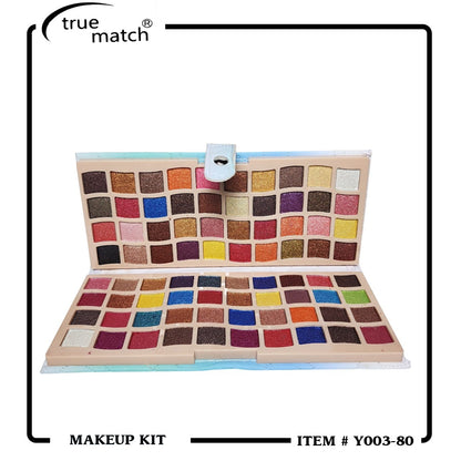 True Match 80 Color Eyeshadow Palette