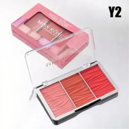 Miss Rose Triple Glow Blush Palette