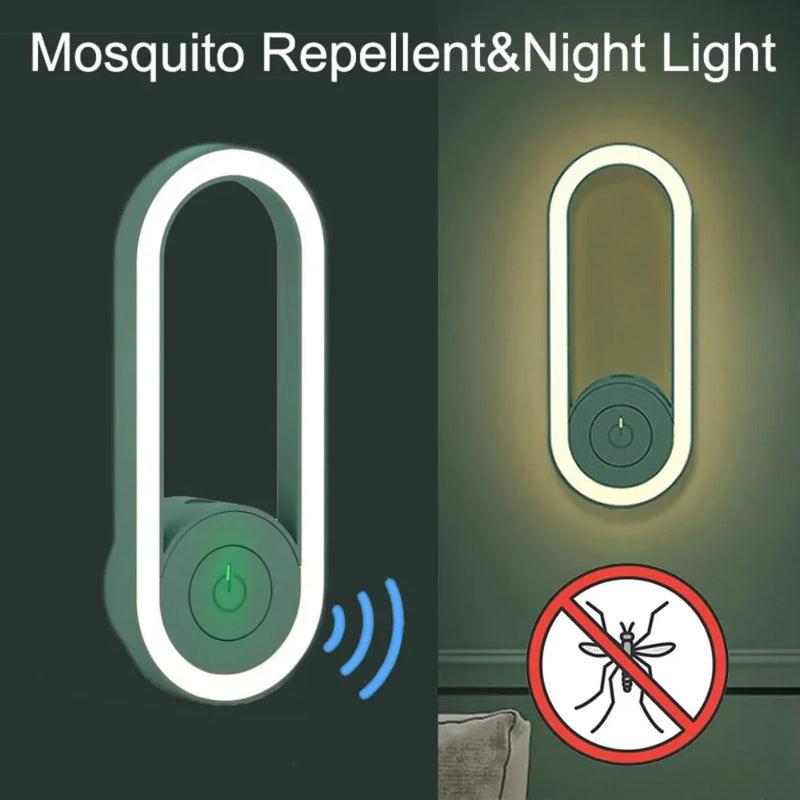 Ultrasonic Mosquito Killer With LED Sleeping Light Mosquito Repellent