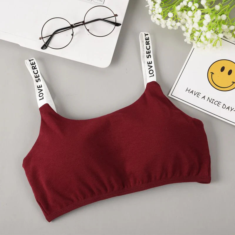 Love Secret Bra Free Size Adjustable From 28to32 Color Maroon