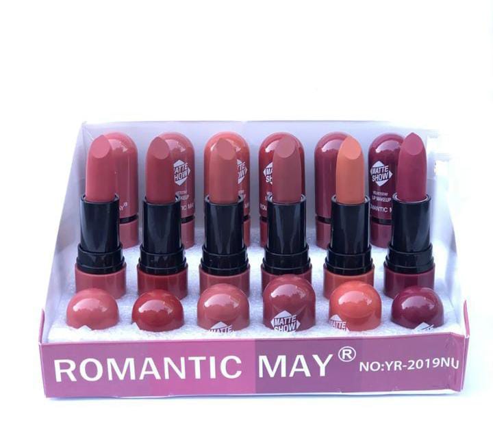 Romantic May 6 Pcs Lipstick Set