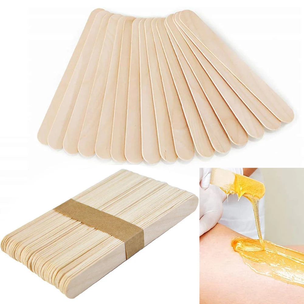 Wax Wooden Stick 10Pcs Set