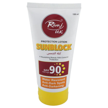 RIVAJ UK SUNBLOCK PROTECTION LOTION SPF 90