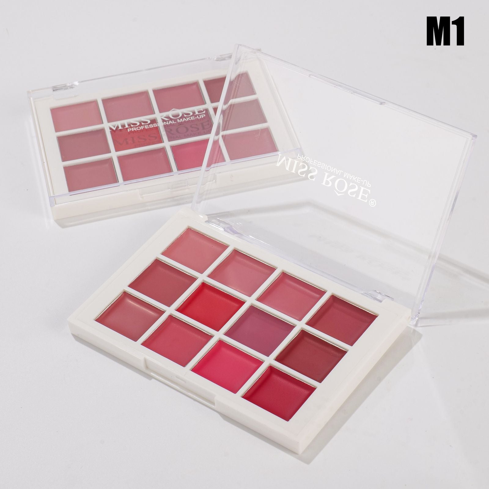 Miss Rose 12 colors Lip Cream Kit