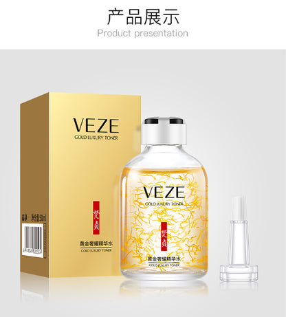 VEZE Gold Luxury Toner The Texture Is Mild Moist Not Greasy 50ml