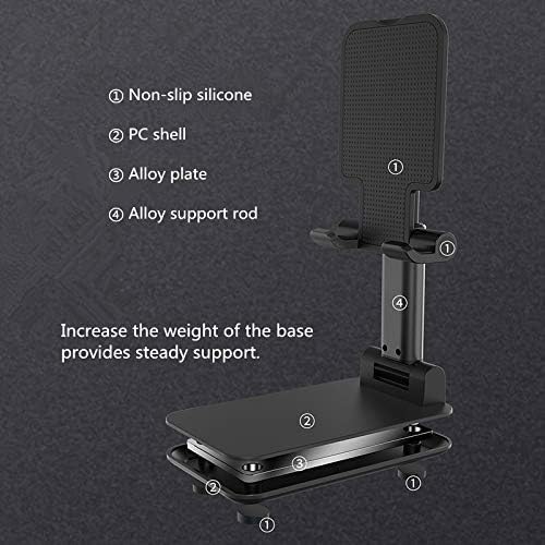 FULLY FOLDABLE COMPACT IPAD AND CELL PHONE ADJUSTABLE STAND