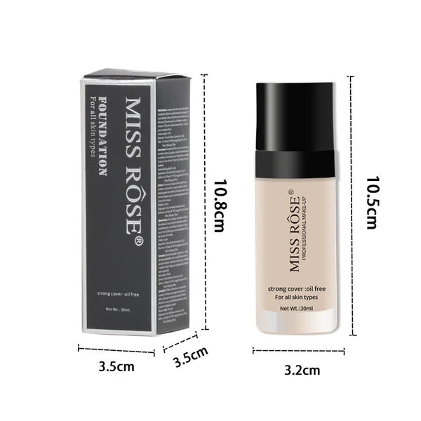 Miss Rose Strong Cover Oil Free Foundation