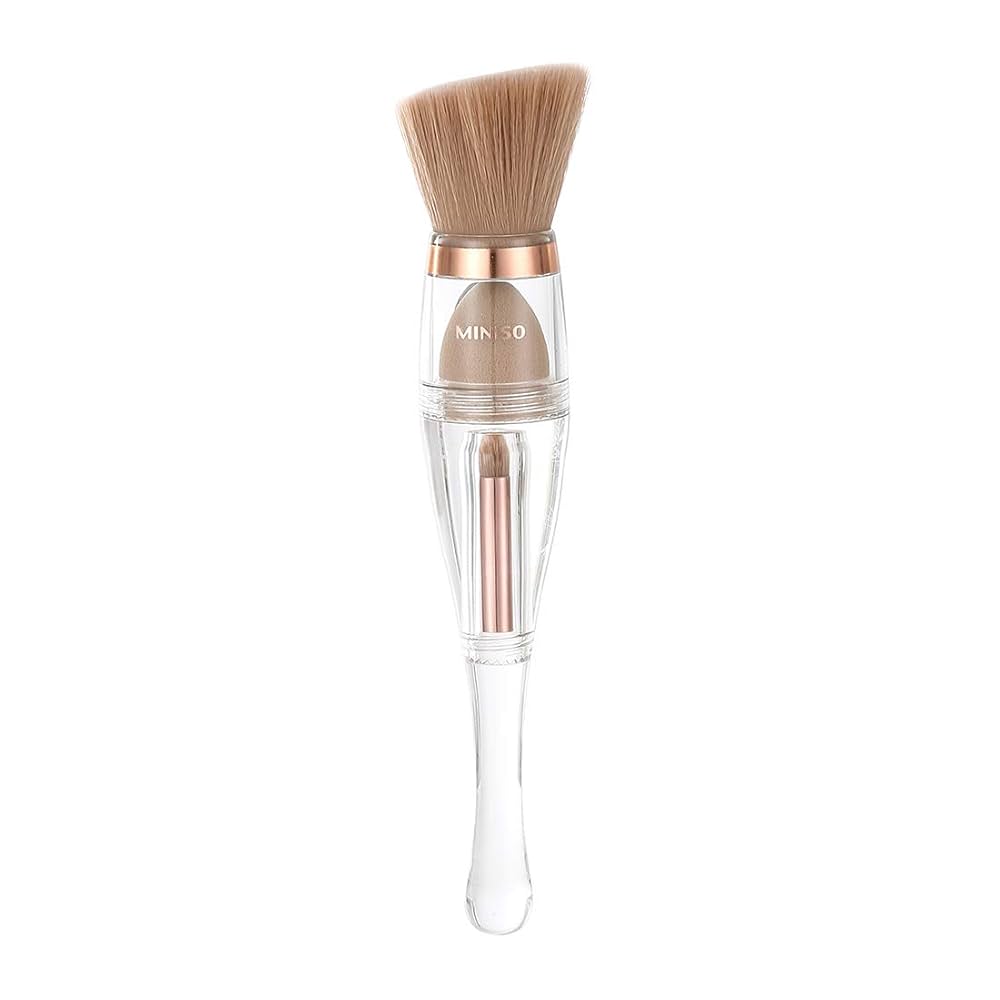 3in1 Bevelled Makeup Brush (Brown)