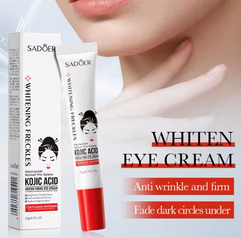 SADOER Kojic Acid Skin Tone Balancing Brightening With Hyaluronic Acid Eye Cream