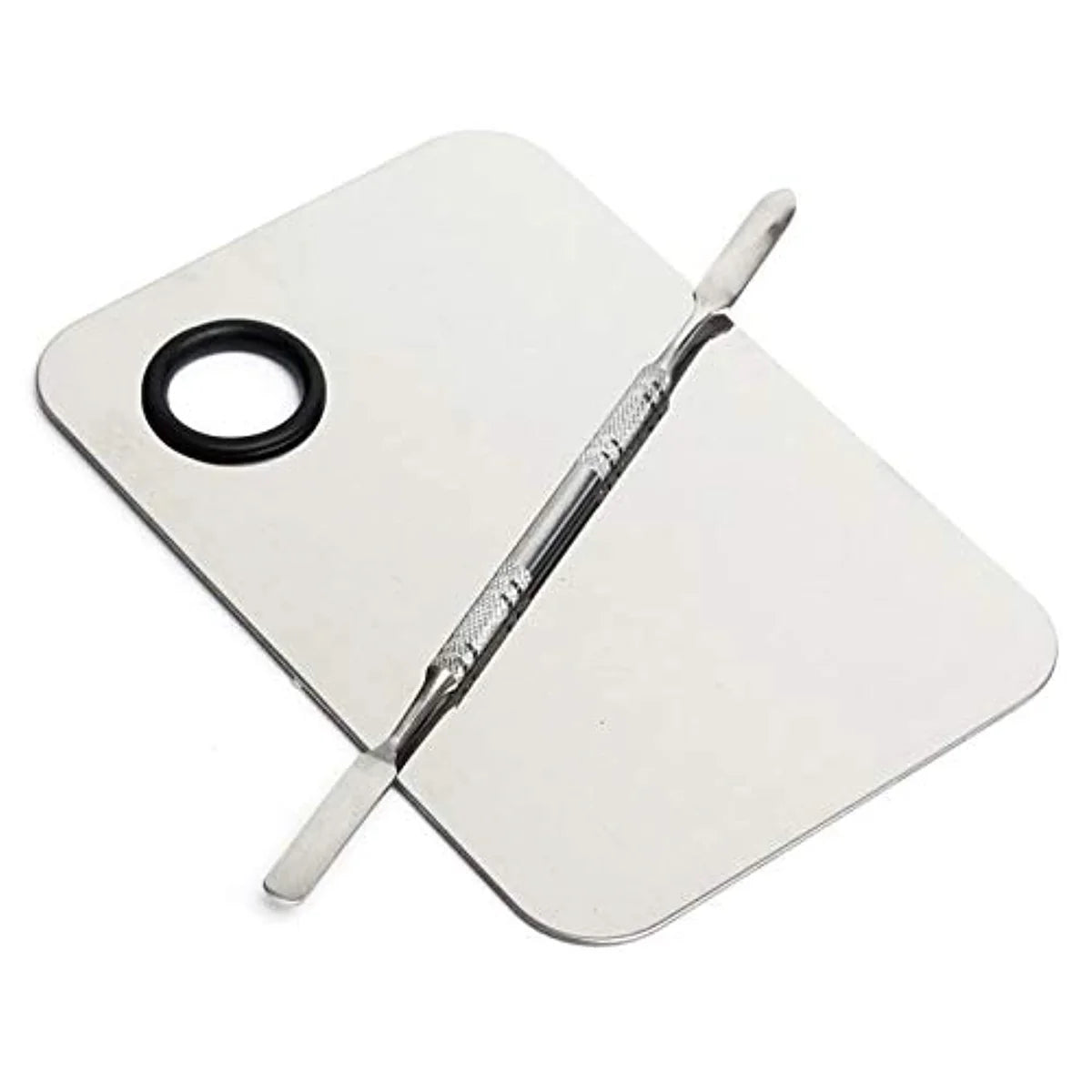 Makeup Mixing Palettes & Spatula Stainless Steel in Premium Quality