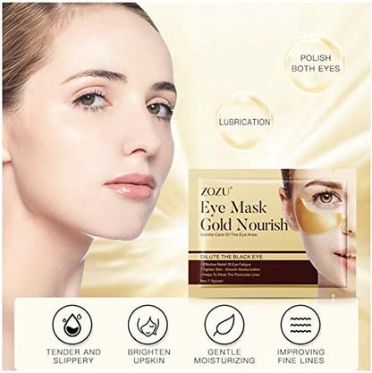 Zozu Eye Mask Gold Nourish Dilute The Black Eye Pack Of 3