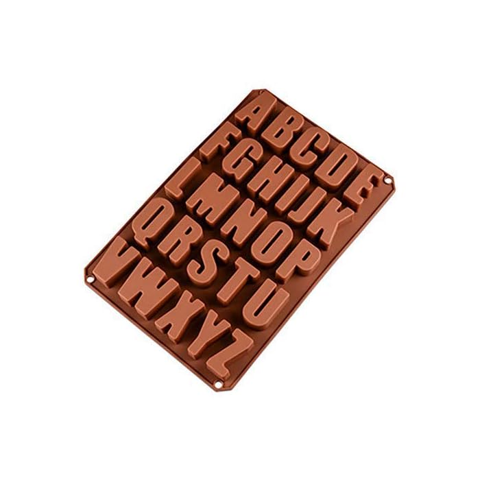 A to Z Alphabets Silicone Chocolate Mold