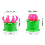 Bun Dumpling Maker Momos Maker Plastic Lotus Shaped