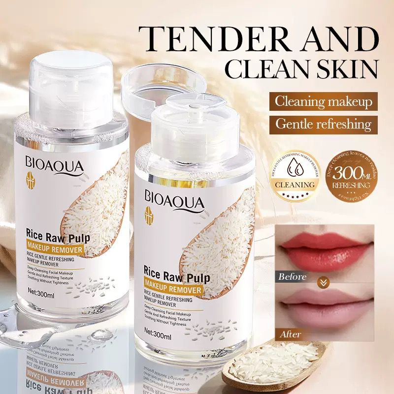 Bioaqua Rice Raw Pulp Makeup Remover 300ml