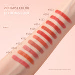 HiVi Peach Soft Light Matte Lipstick 10Pcs Set