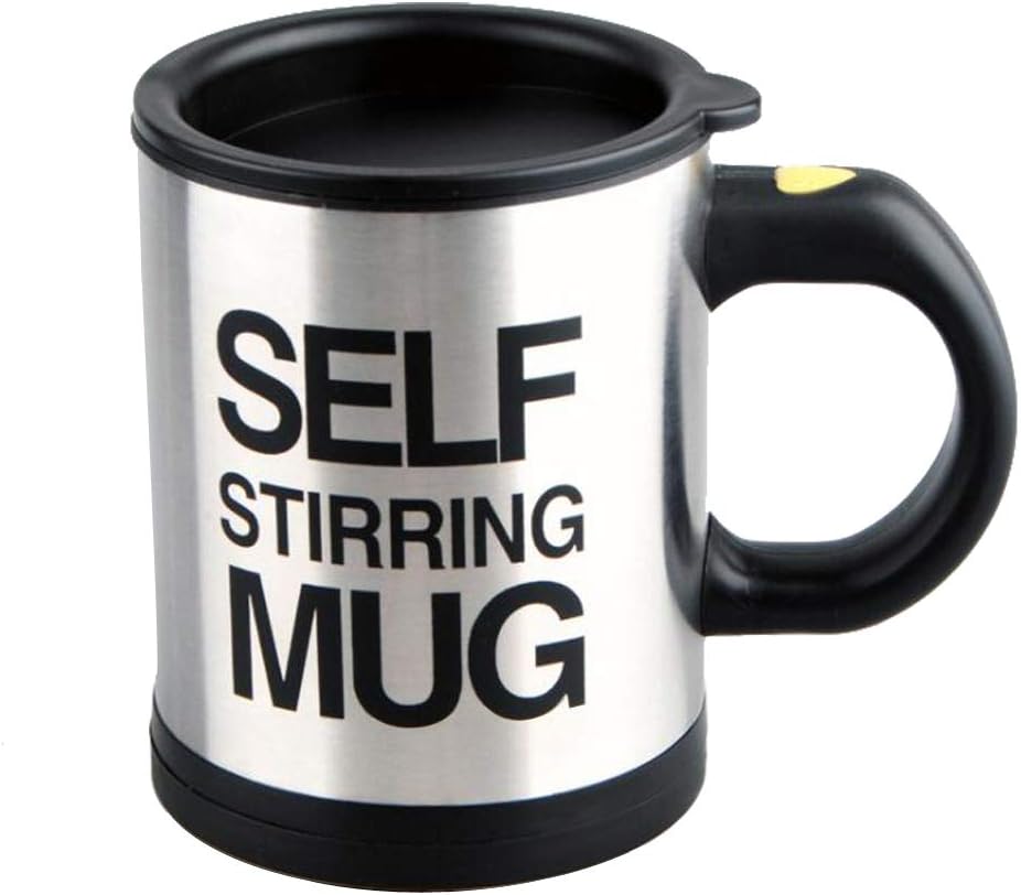 Stainless Steel Coffee Mug Self Stiring Mug