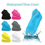 Silicone Reusable Waterproof Shoe Covers Rain Boots Protector Pair