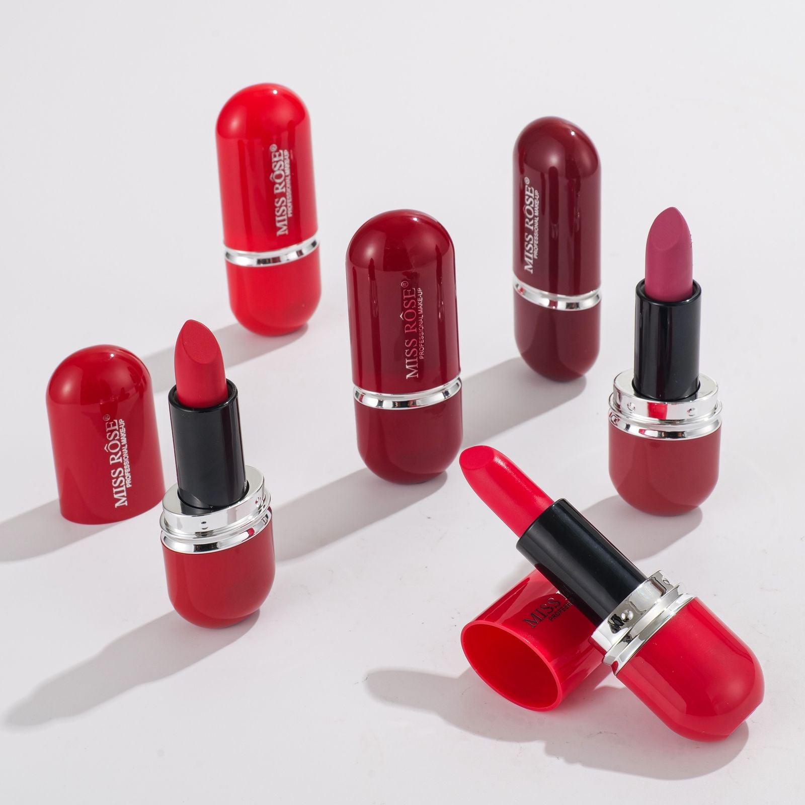 Miss Rose Capsule Lipstick Set