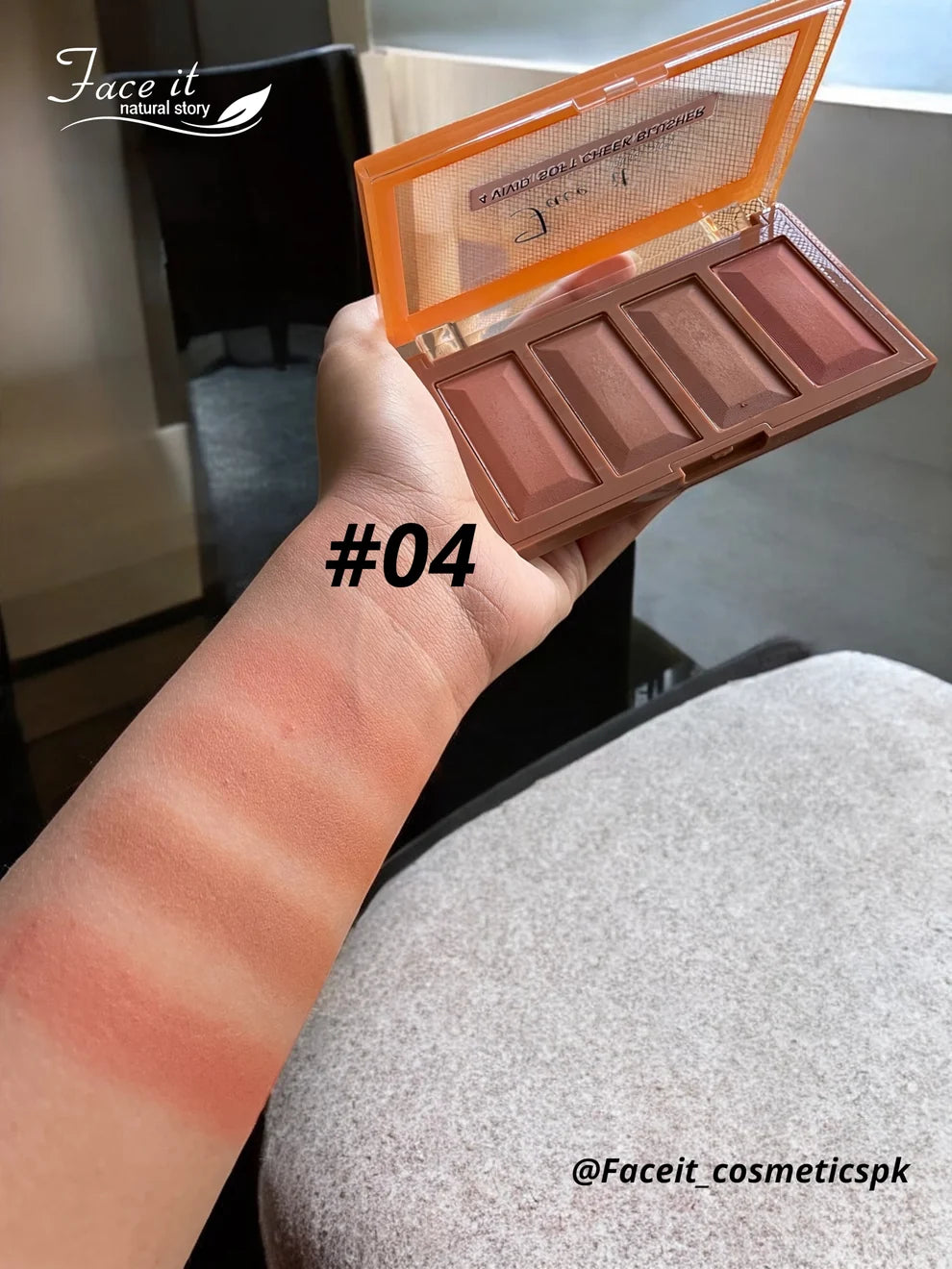 Face It 4-Color Blush & Contour Palette