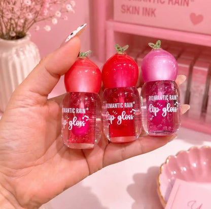 Romantic Rain Lip Gloss 2Pcs Set