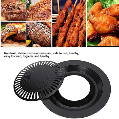 Non Stick Smokeless Top Grill Pan