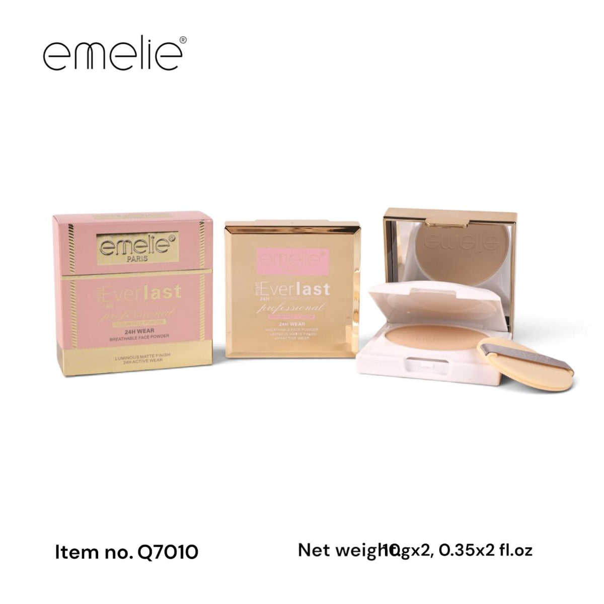Emelie Everlast Compact Face Powder