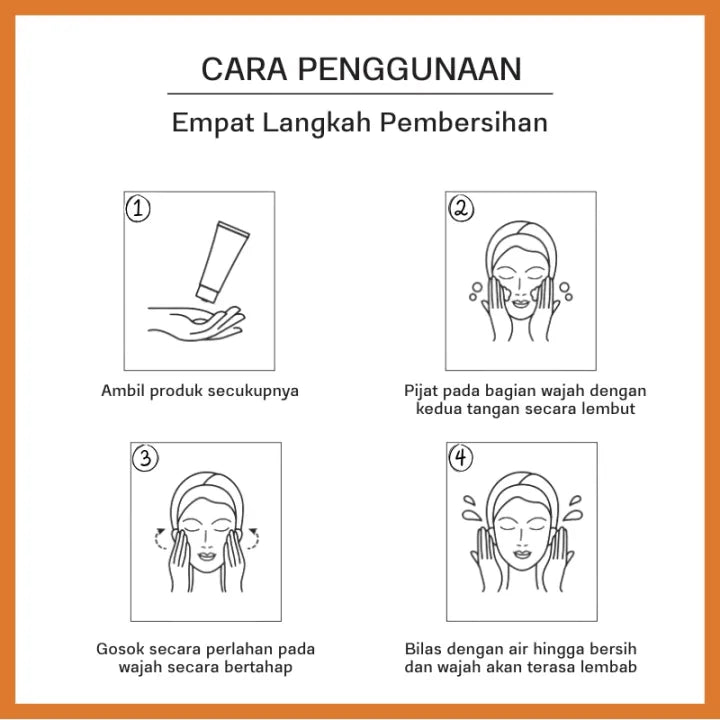 KORMESIC Papaya Exfoliating Scrub Cleanser 100g