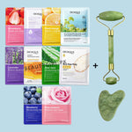 Bioaqua Ultimate Hydration Face Mask Sheets - Pack of 10 for Glowing Skin