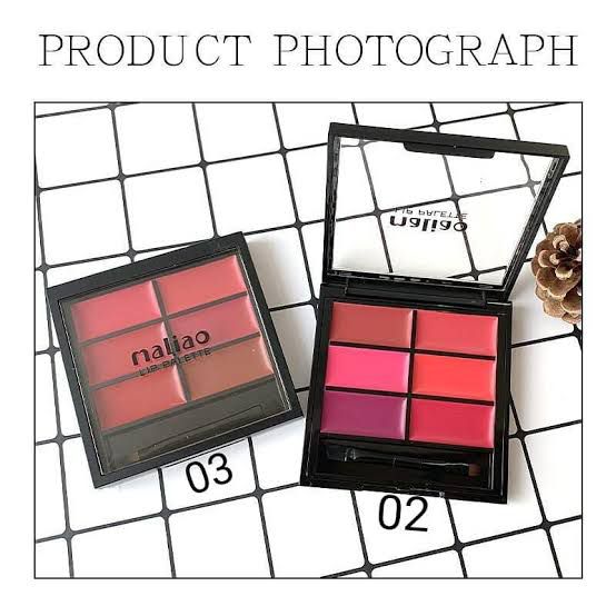 Malio 6 Colors Cream Lip Palette