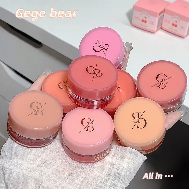 Gege Bear Jam Lip Honey Moisturizing and Shiny Lip Balm Jar