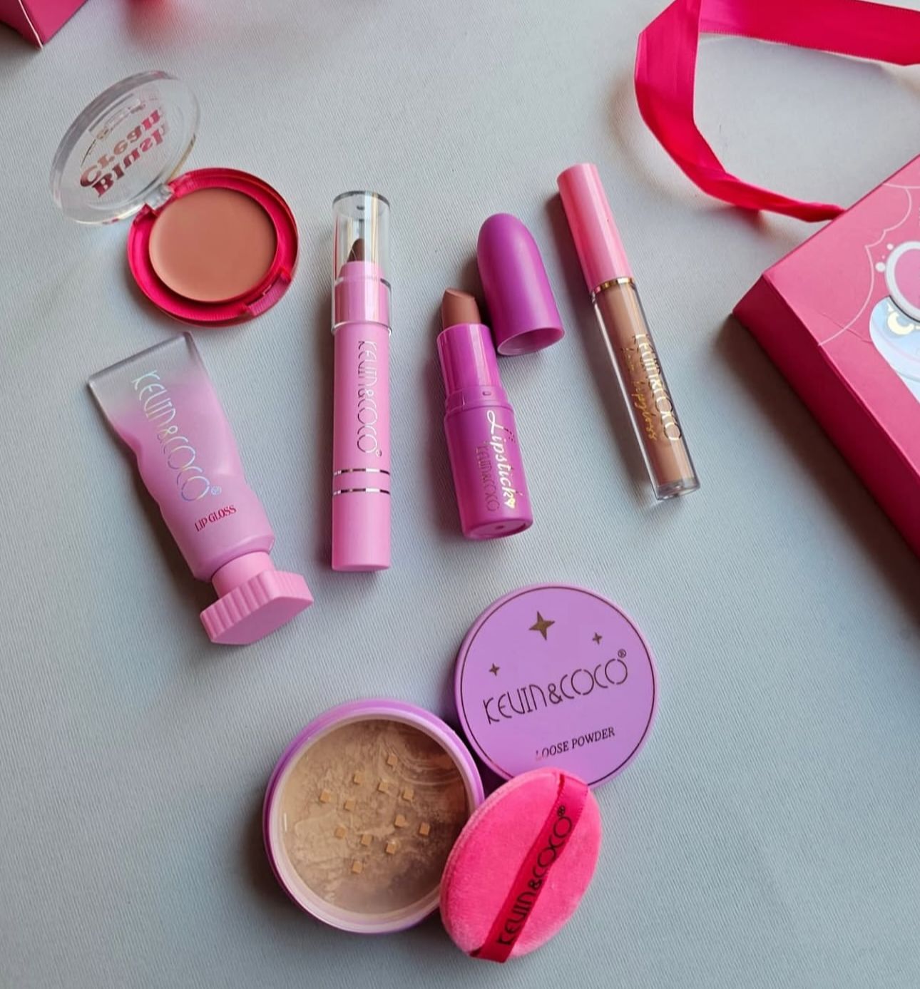 Kevin & COCO 6pcs Makeup Cute Bunny Gift Box