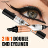 Yanqina 2in1 Double End Waterproof Stamp Eyeliner