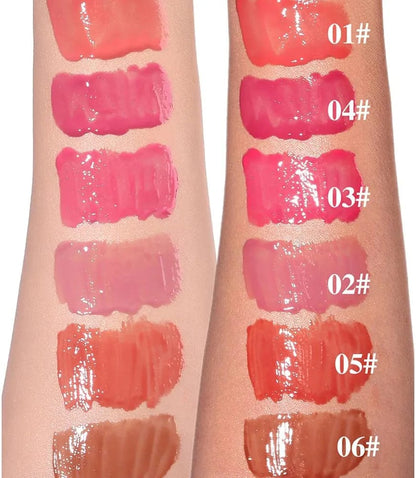 Miss Lara 6 Colors Rabbit Glossy Lip Gloss & Moisturizer