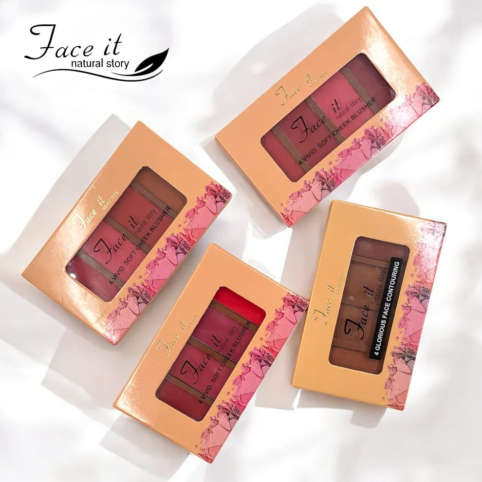 Face It 4-Color Blush & Contour Palette