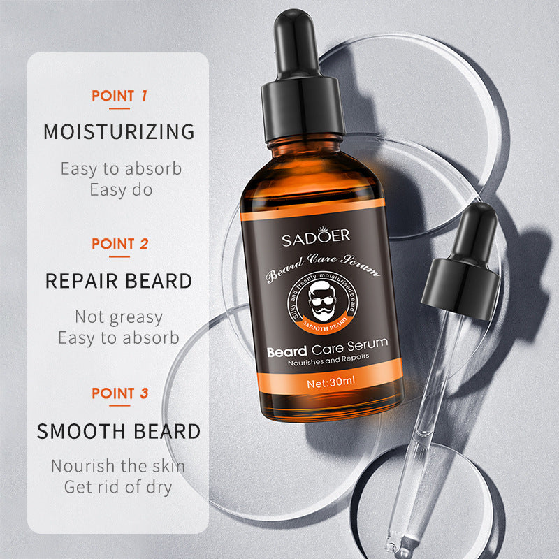 SADOER Beard Growth Essential Oil Serum 30ml