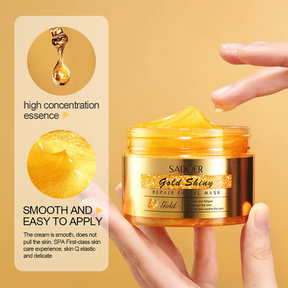 SADOER Gold Shiny Repair Facial Mask 120g